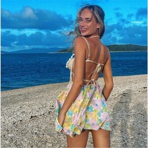 FOR LOVE AND LEMONS - floral mini dress